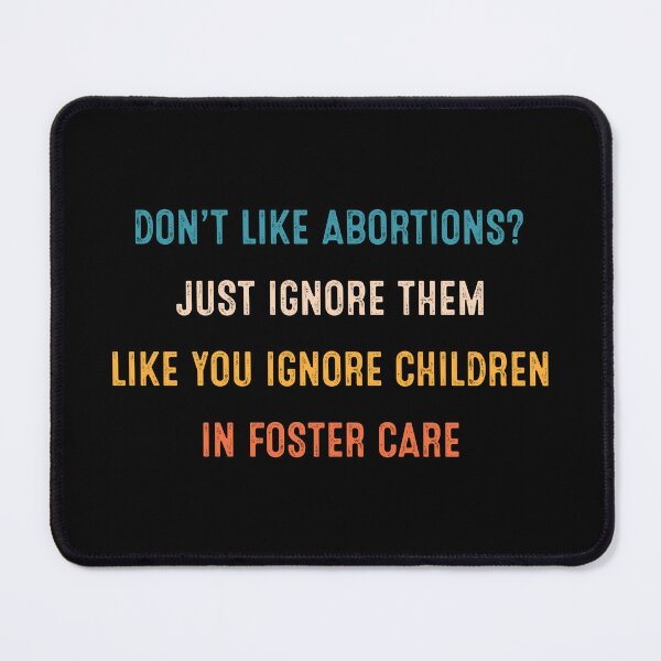 Item preview, Don't Like Abortions? Just Ignore Them Pro Choice Feminist  designed and sold by RosannaArt.