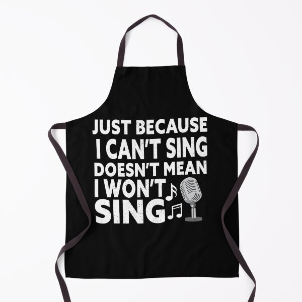 Item preview, Just Because I Cant Sing Doesnt Mean I Wont Sing designed and sold by Luna1Shop.