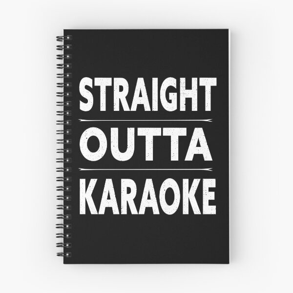Item preview, Straight Outta Karaoke designed and sold by Luna1Shop.