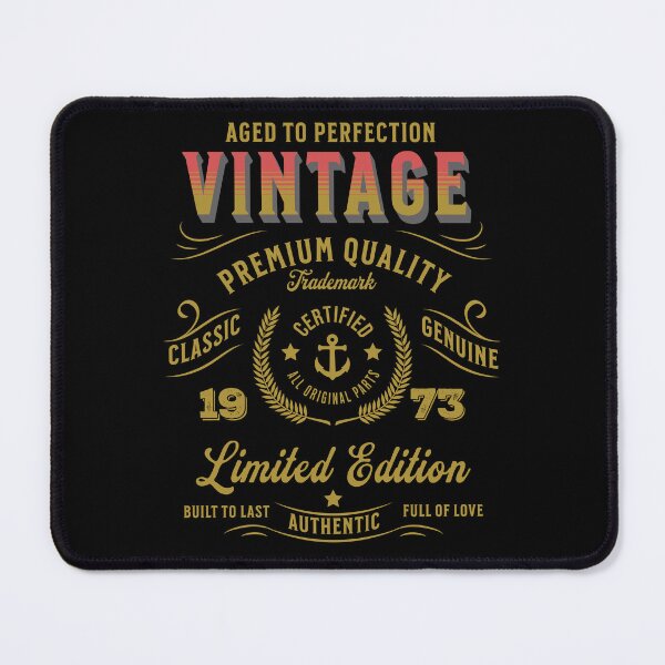 Item preview, Vintage 1973 - Aged to Perfection - Limited Edition designed and sold by Rhu Creations.