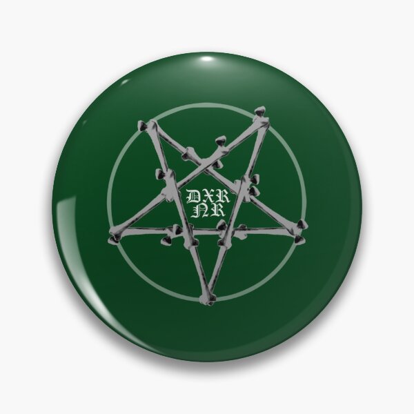 Item preview, Death By Rock And Roll Bone Pentagram   designed and sold by FailedScientis.