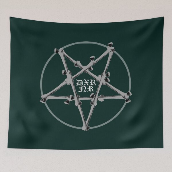 Item preview, Death By Rock And Roll Bone Pentagram   designed and sold by FailedScientis.
