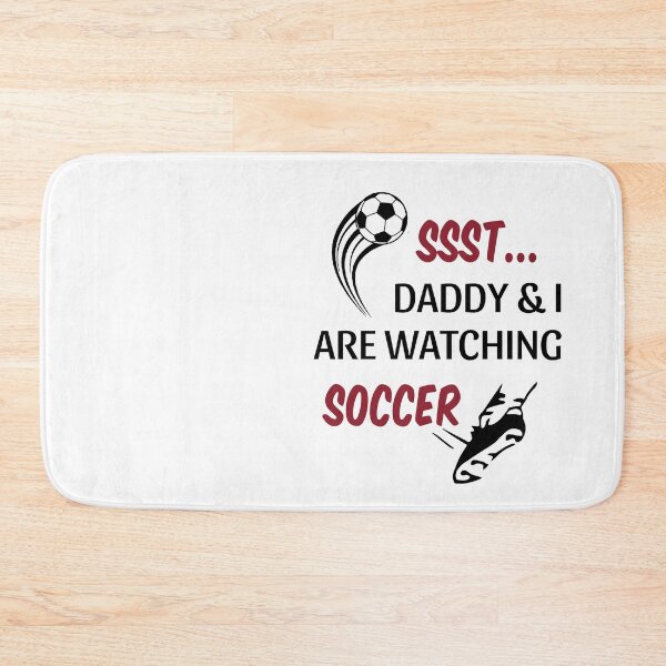 Item preview, Daddy and I are watching soccer  designed and sold by portrait4you.