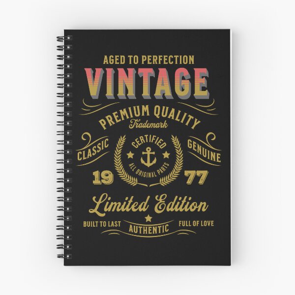 Item preview, Vintage 1977 - Aged to Perfection - Limited Edition designed and sold by Rhu Creations.
