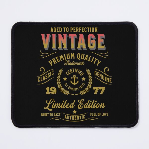 Item preview, Vintage 1977 - Aged to Perfection - Limited Edition designed and sold by Rhu Creations.