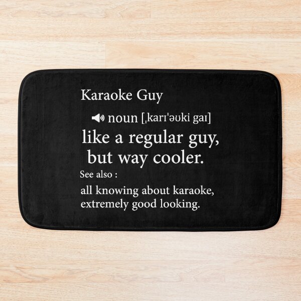 Item preview, Karaoke Guy Definition Gift designed and sold by Luna1Shop.