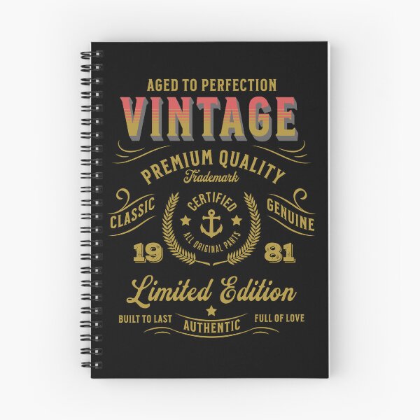 Item preview, Vintage 1981 - Aged to Perfection - Limited Edition designed and sold by Rhu Creations.