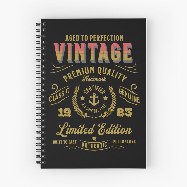 Item preview, Vintage 1983 - Aged to Perfection - Limited Edition designed and sold by Rhu Creations.