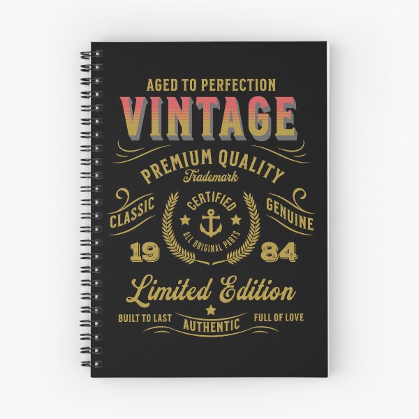 Item preview, Vintage 1984 - Aged to Perfection - Limited Edition designed and sold by Rhu Creations.