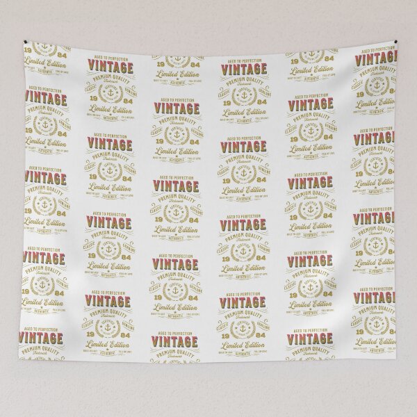 Item preview, Vintage 1984 - Aged to Perfection - Limited Edition designed and sold by Rhu Creations.