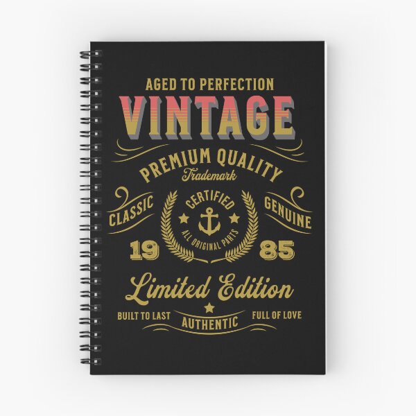Item preview, Vintage 1985 - Aged to Perfection - Limited Edition designed and sold by Rhu Creations.