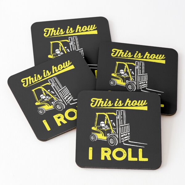 Item preview, Funny Forklift Driver Gift: This Is How I Roll Forklift Retro Vintage - Forklift Driver designed and sold by Adexyl.