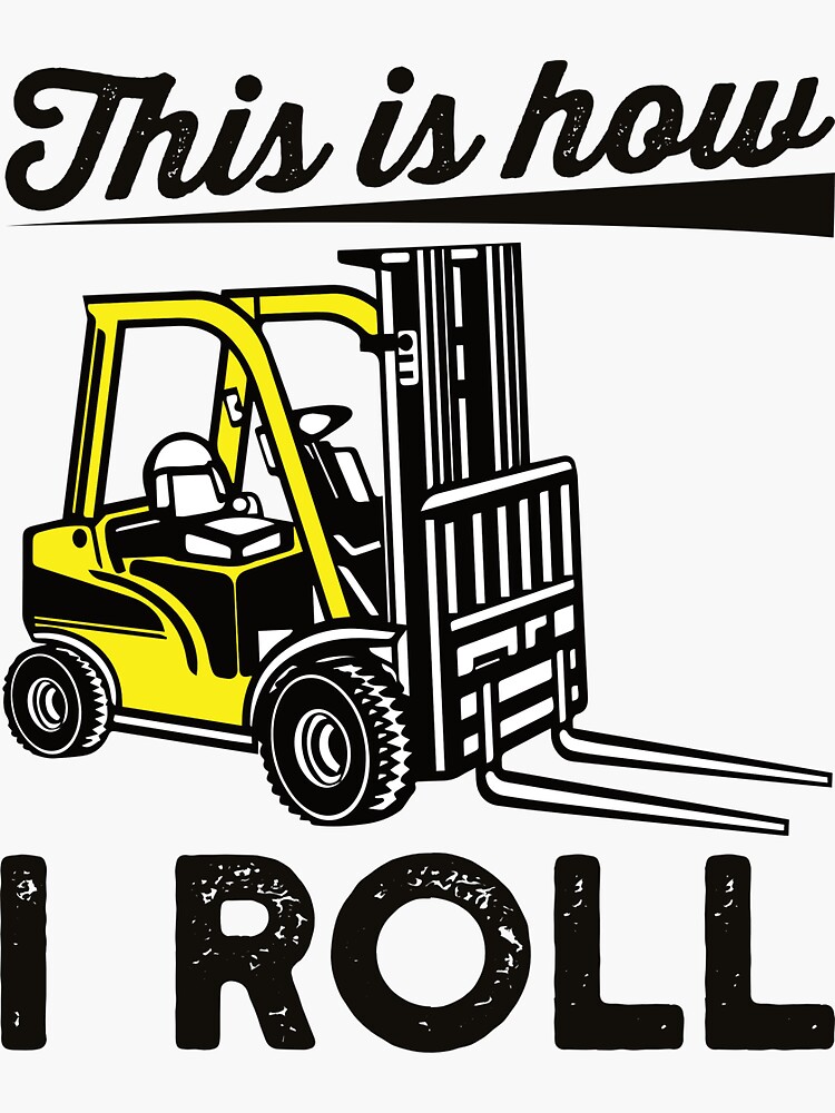 Forklift Operator Tshirt This Is How I Roll Vintage Gift Forklift Operator Tshirt This Is How I Roll Vintage Gift