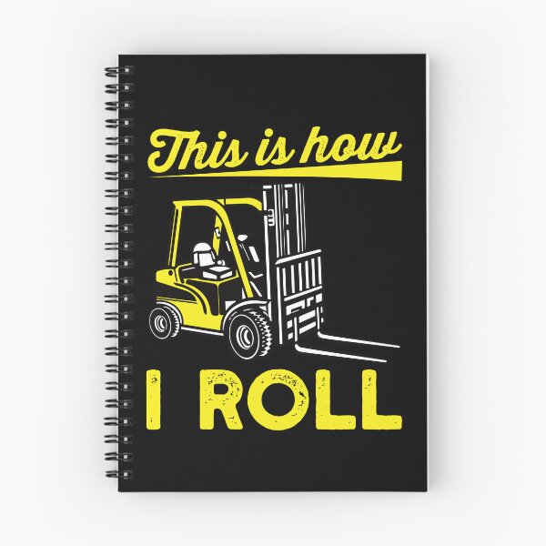 Item preview, Funny Forklift Driver Gift: This Is How I Roll Forklift Retro Vintage - Forklift Driver designed and sold by Adexyl.