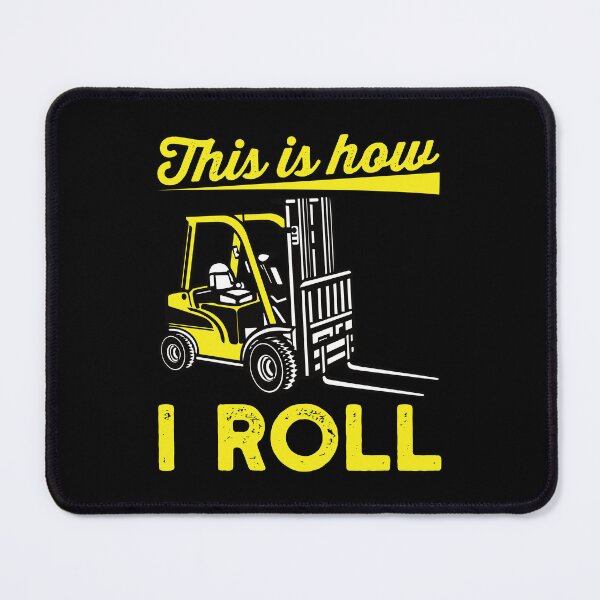 Item preview, Funny Forklift Driver Gift: This Is How I Roll Forklift Retro Vintage - Forklift Driver designed and sold by Adexyl.