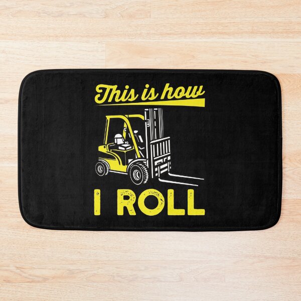 Item preview, Funny Forklift Driver Gift: This Is How I Roll Forklift Retro Vintage - Forklift Driver designed and sold by Adexyl.