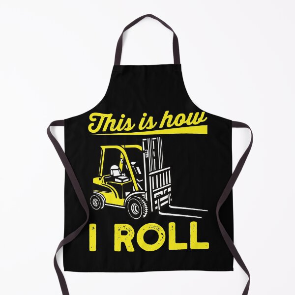 Item preview, Funny Forklift Driver Gift: This Is How I Roll Forklift Retro Vintage - Forklift Driver designed and sold by Adexyl.