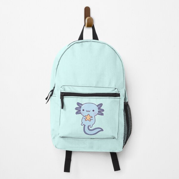 Item preview, Cute Blue Axolotl Hugging Star designed and sold by rustydoodle.