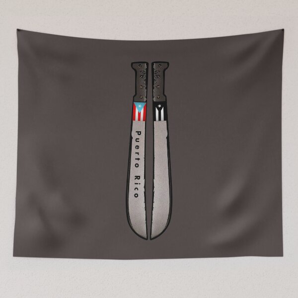 Item preview, Puerto Rico Machete Flags designed and sold by SoLunAgua ..