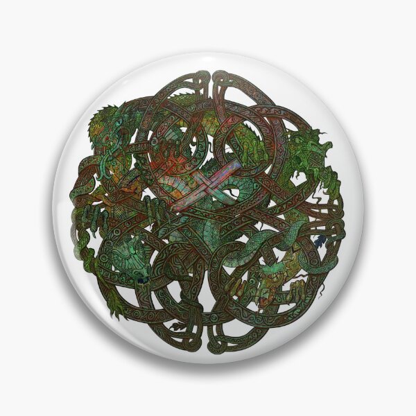 Item preview, Celtic Knots and Dragons in Deep colours designed and sold by Salocin.