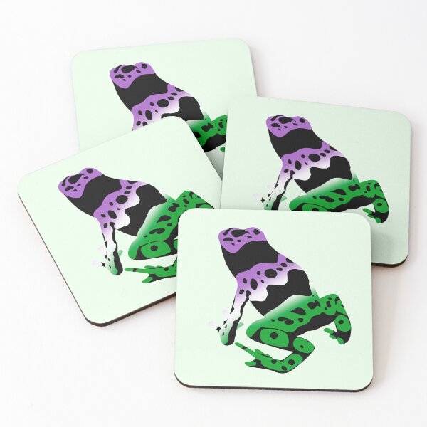 Item preview, Gender Queer Pride Frog designed and sold by VanHollowStudio.