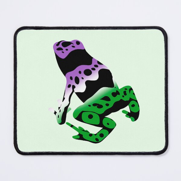 Item preview, Gender Queer Pride Frog designed and sold by VanHollowStudio.