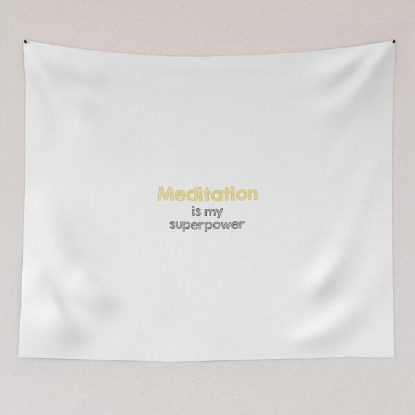 Artikelvorschau, Meditation ist meine Superkraft entworfen und verkauft von Alltooclose.