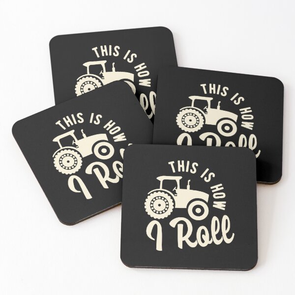 Item preview, Funny Farmer Gift: This Is How I Roll Tractor Classic Vintage - Farming Farm Lover designed and sold by Adexyl.