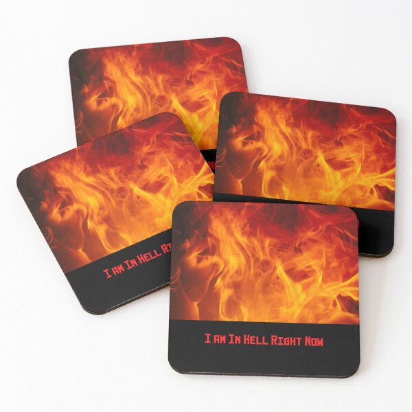 Item preview, I am In Hell Right Now designed and sold by GoodnessRight.