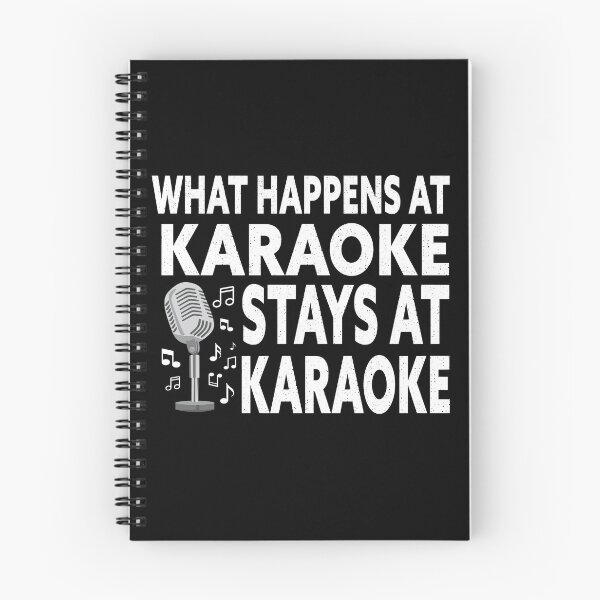 Item preview, What Happens At Karaoke Stays At Karaoke designed and sold by Luna1Shop.