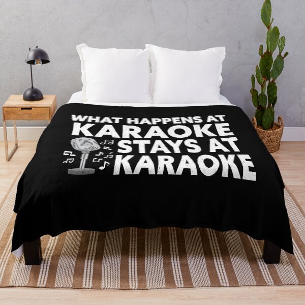 Item preview, What Happens At Karaoke Stays At Karaoke designed and sold by Luna1Shop.