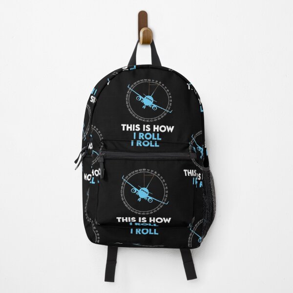 Item preview, Funny Pilot Gift: This Is How I Roll Airplane - Aviation Aircraft Flight School designed and sold by Adexyl.