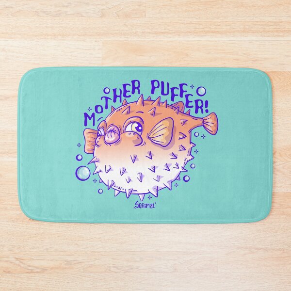 Item preview, Pufferfish pun Mother Puffer designed and sold by SPIRIMAL.
