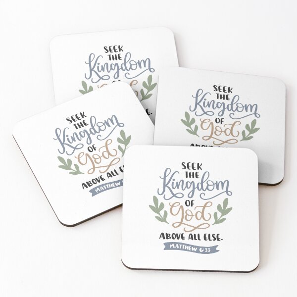 Item preview, Seek The Kingdom Of God Above All Else + Sticker Pack  designed and sold by KingsManKind.