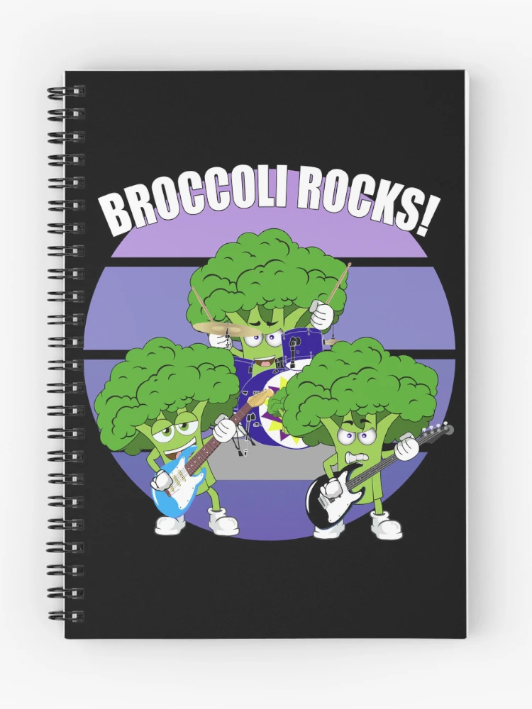 Thumbnail 1 of 3, Journal, Broccoli Rocks designed and sold by CarrieTDesigns.