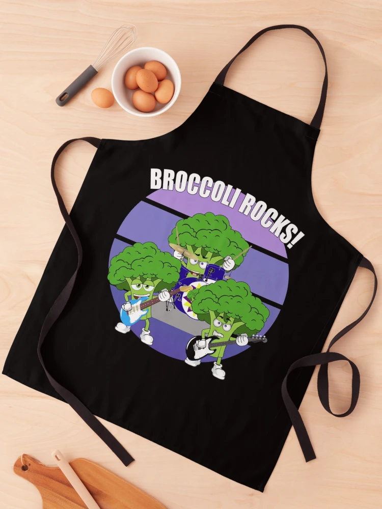 Thumbnail 1 of 6, Apron, Broccoli Rocks designed and sold by CarrieTDesigns.