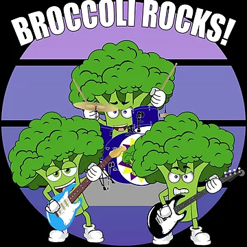 Artwork thumbnail, Broccoli Rocks by CarrieTDesigns