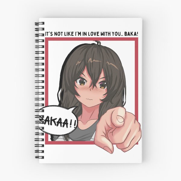 Item preview, Its Not Like Im In Love With You | Anime Tsundere Girl designed and sold by BBMarioni.