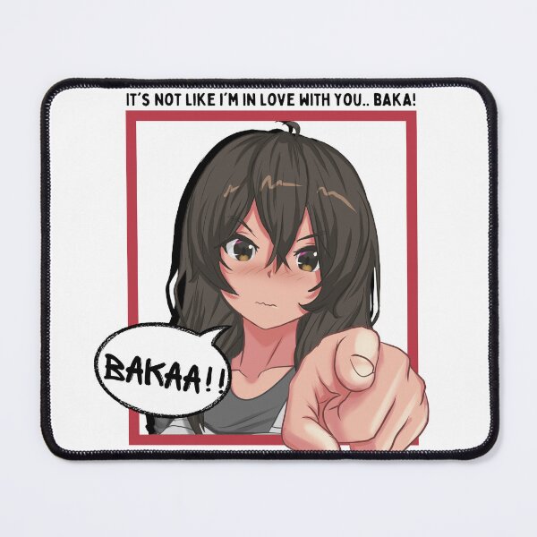 Item preview, Its Not Like Im In Love With You | Anime Tsundere Girl designed and sold by BBMarioni.