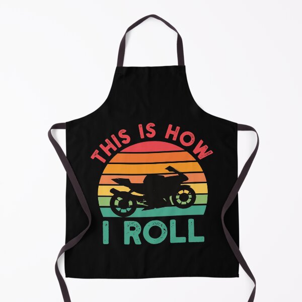 Item preview, Funny Biker Gift: This Is How I Roll Bike Retro Vintage - Biking Motorcycle Bike Lover designed and sold by Adexyl.