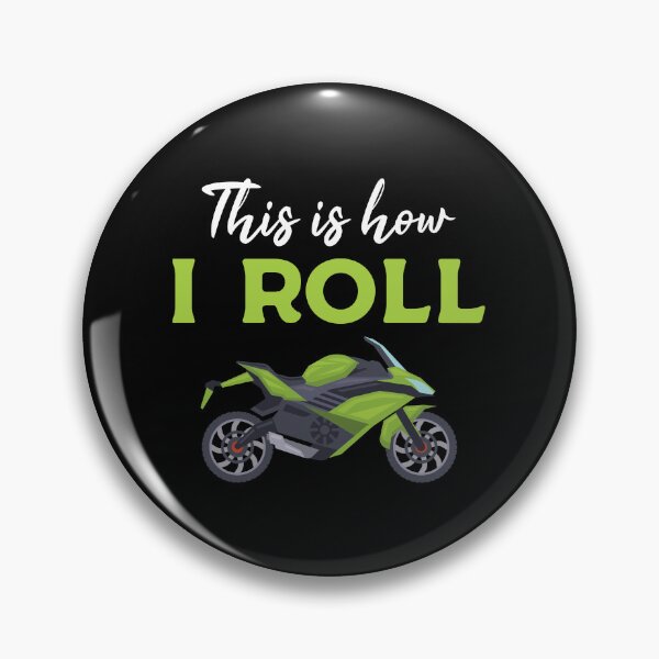 Item preview, Funny Biker Gift: This Is How I Roll Motorcycle Vintage - Biking Bike Lover designed and sold by Adexyl.