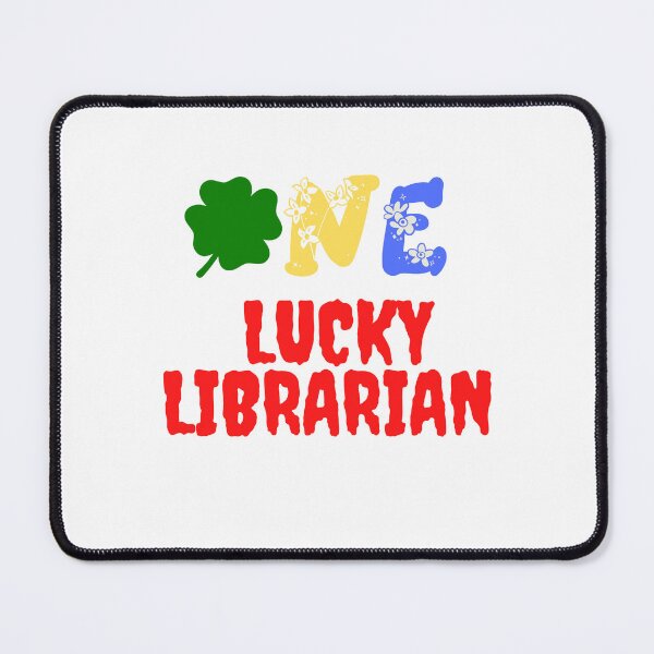 Item preview,  One Lucky Librarian designed and sold by yassminishop.