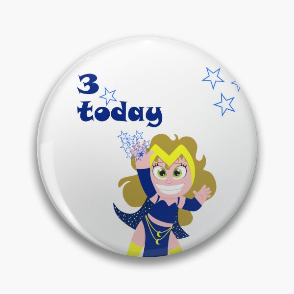 Item preview, Galaxy girl birthday age 3 designed and sold by KWGD - Kelly Woodward Graphic Designer.