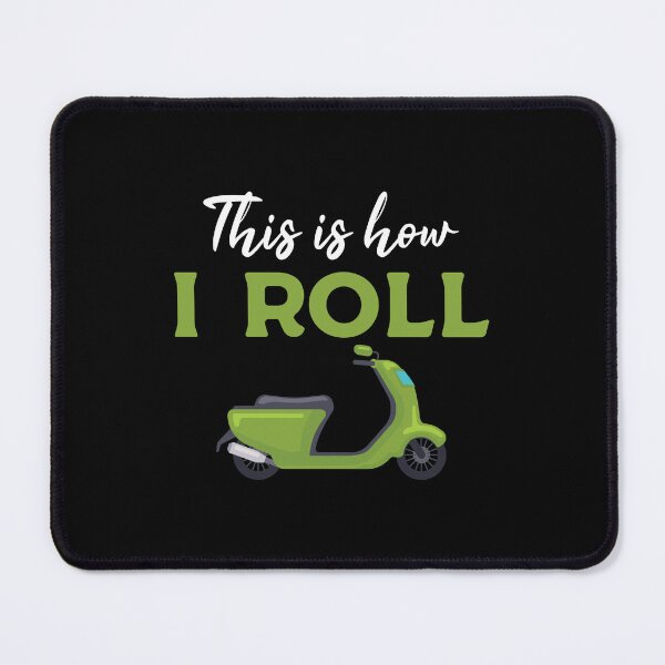 Item preview, Funny Scooter Gift: This Is How I Roll Scooter Vintage - Bike Biker Scooter Lover designed and sold by Adexyl.
