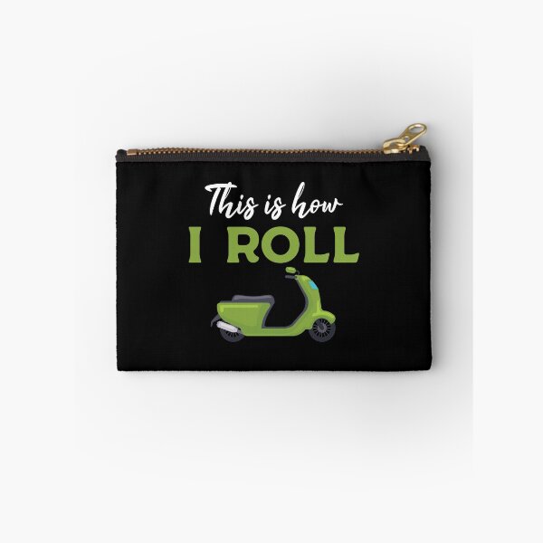 Item preview, Funny Scooter Gift: This Is How I Roll Scooter Vintage - Bike Biker Scooter Lover designed and sold by Adexyl.