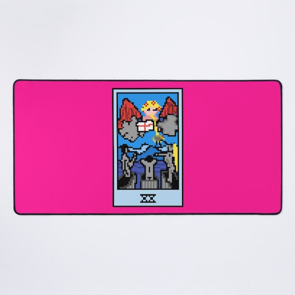 Item preview, Wait, is this pixel art tarot? Pink - Major Arcana 'Judgement' (Design for T-shirt, stickers and other accessories) designed and sold by Pixel Waite.
