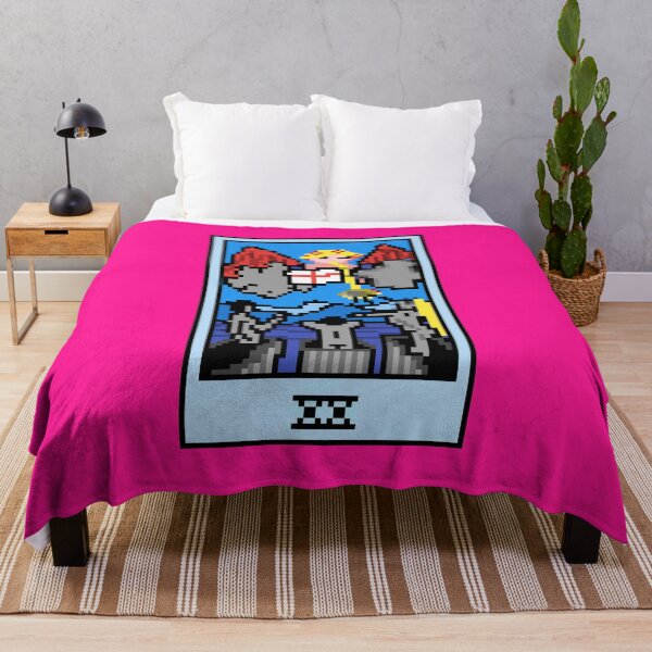 Item preview, Wait, is this pixel art tarot? Pink - Major Arcana 'Judgement' (Design for T-shirt, stickers and other accessories) designed and sold by Pixel Waite.