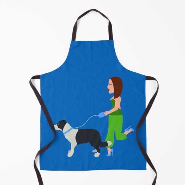 Aperçu de l'œuvre Femme qui promène son chien créée et vendue par Samuel-Ruhland.
