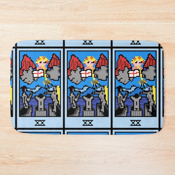 Item preview, Wait, is this pixel art tarot? Pink - Major Arcana 'Judgement' (Design for T-shirt, stickers and other accessories) designed and sold by Pixel Waite.