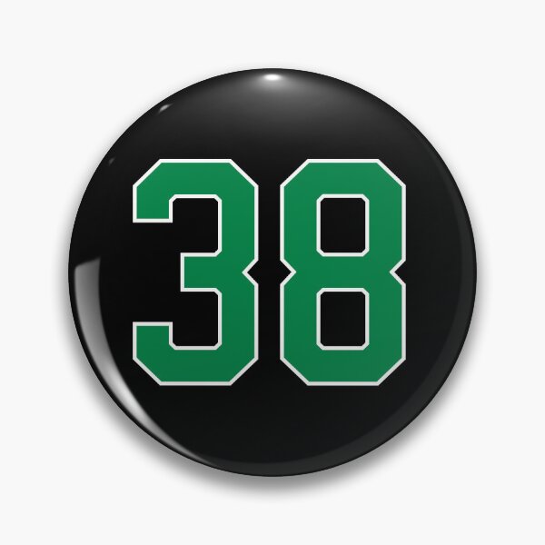 Item preview, 38 number, green lucky sports thirty eight designed and sold by ArtIsParty.